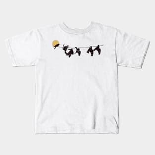 Galahs on a wire Kids T-Shirt